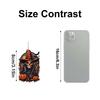 Тыквы Человек Рождественская Елка Украшение Подвеска Подвеска на Зеркало Заднего Вида Автомобиля Украшения для Вечеринки на Хэллоуин, Подвеска Ужасные Тыквы Скелет Ведьма