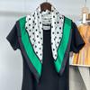 Spring And Autumn Mulberry Silk Square Scarf Silk Scarf Women'S Versatile Foreign Style Silk Small Scarf Thin Scarf Scarf