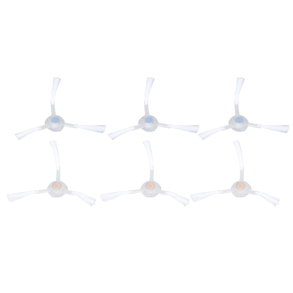 6 шт. сменная боковая щетка для пылесоса, подметальная машина, боковая щетка, аксессуары для NARWAL J1