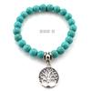 1Pcs Fashion Turquoise Bracelet Bohemian Turquoise Bead Bracelet