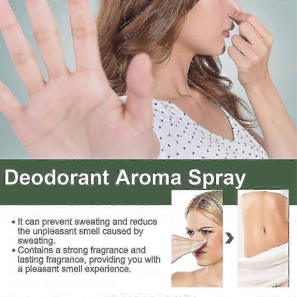 EELHOE Underarm Sweat Odor Spray Deodorants Remove Armpit Body Smell Long Lasting Refresh For Men And Women Summer Beauty Health 60ml