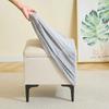 Stretch Footrest Cover Square Chair Covers New Ottoman Cover  for Bedroom Party Hotel