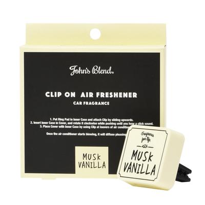 Johns Blend Автомобильный, Мускус, Ваниль, Клипса, Кондиционер, Вентиляционное отверстие, Кузов, Автомобиль, Икра, Подарок на день рождения