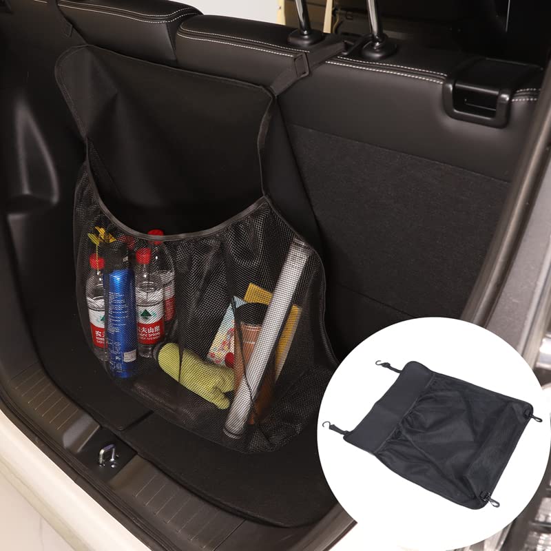 Hcilloend Cargo Net for New Honda Rear Seat Storage Net with Mesh Trunk Car Storage Net with Stretchable Hanging Universal Stable Storage for Small