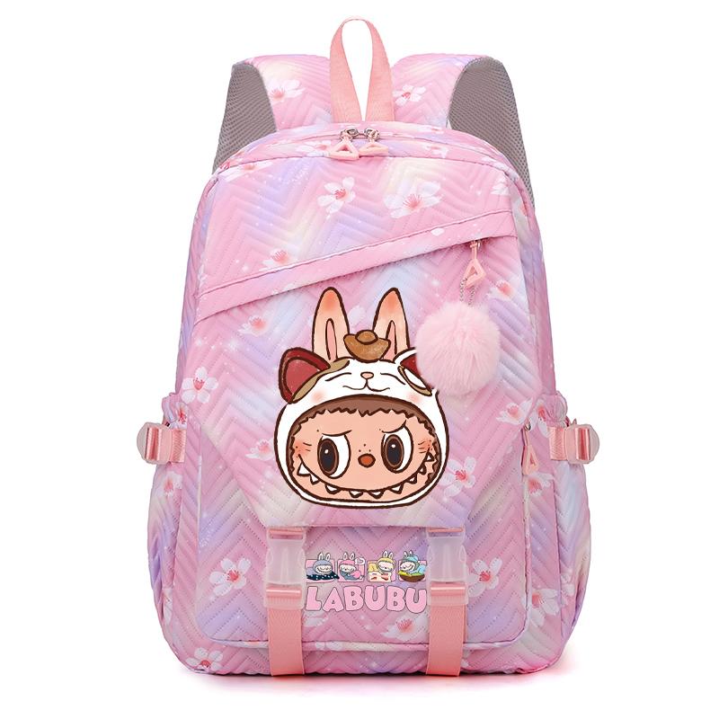 Cartoon Printed Backpack Student Kid Boy Girl Bookbag Teenger Large Capacity Waterproof Schoolbag Travel Bag Gift Mochila
