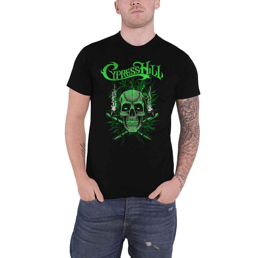 Cypress Hill Unisex Adult Twin Pipes T-Shirt