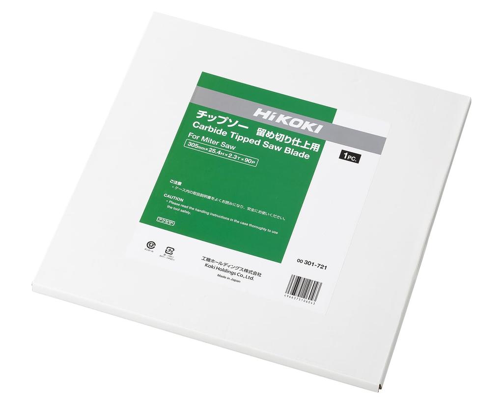 HiKOKI Пильный диск чистовой и 305 мм x 90 (для удаления), 25.4мм, Лезвия, 0030-1721