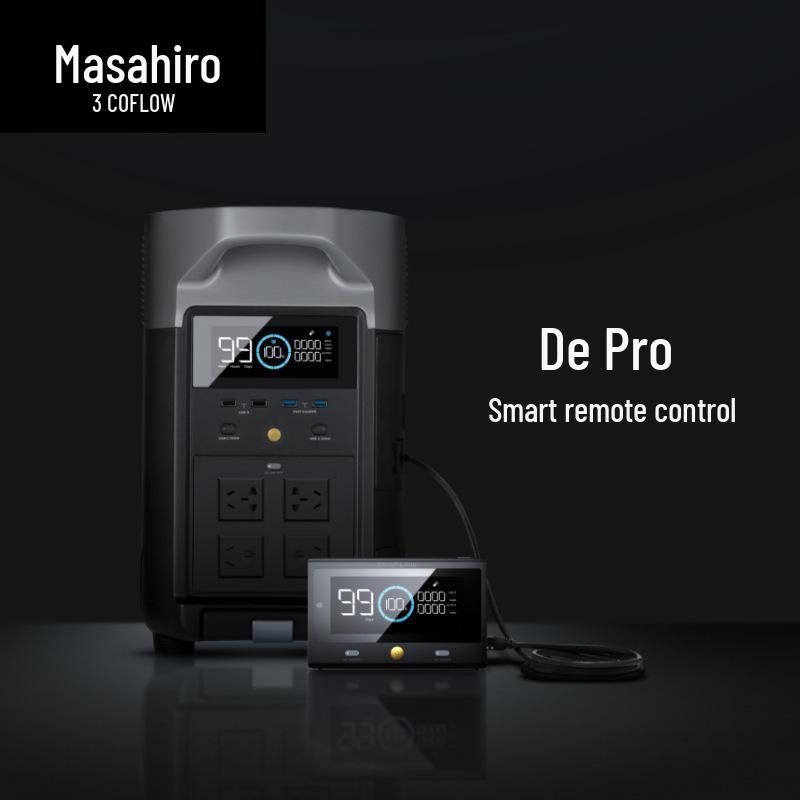 Портативная электростанция EcoFlow Outdoor Power Station Pro: Адаптер быстрой зарядки и умный пульт