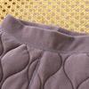 Kids' Quilted Fleece-Lined Thermal Pants - Warm, Thickened, Unisex, Autumn/Winter School Uniform.