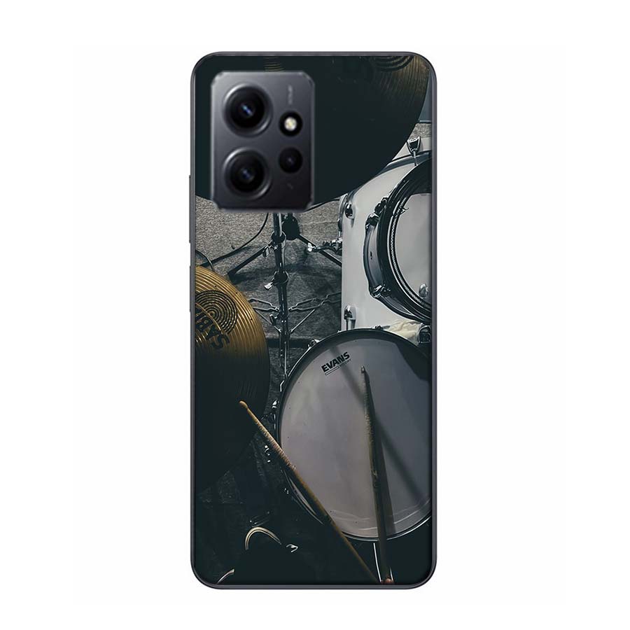 Drum Drummer Music Dj Phone Case For Redmi 12 13C 12C 15C 9 10 10C Note 13 Pro Plus 14 15 Pro 9T 9C 9A TPU Soft Cover Clear Cell