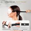 Sleep Mask Silk Eye Mask for Sleeping, Super Soft Blackout Eye Mask for Women Men, Side Sleeper Covers for Sleeping with Adjustable Straps, Travel Sl