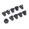 10 Pcs Latching Action Flashlight Torch Push Button Switch Dc 30V 1A Ypxii