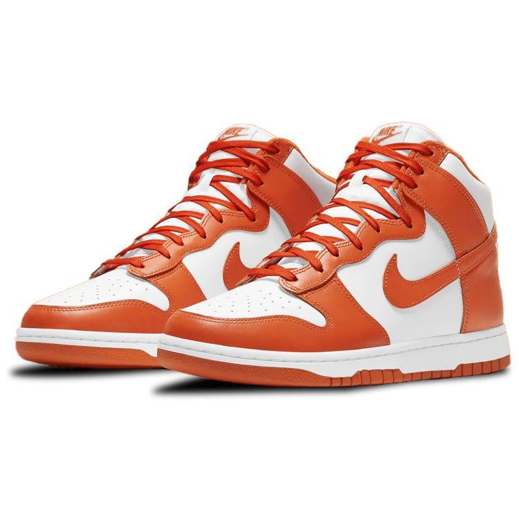 Nike Dunk High SP Syracuse 2021 Мужские кроссовки Оранжевый Белый Orange-Blaze DD1399-101