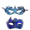 2 Pcs Couple Masquerade Masque Set for Men And Women