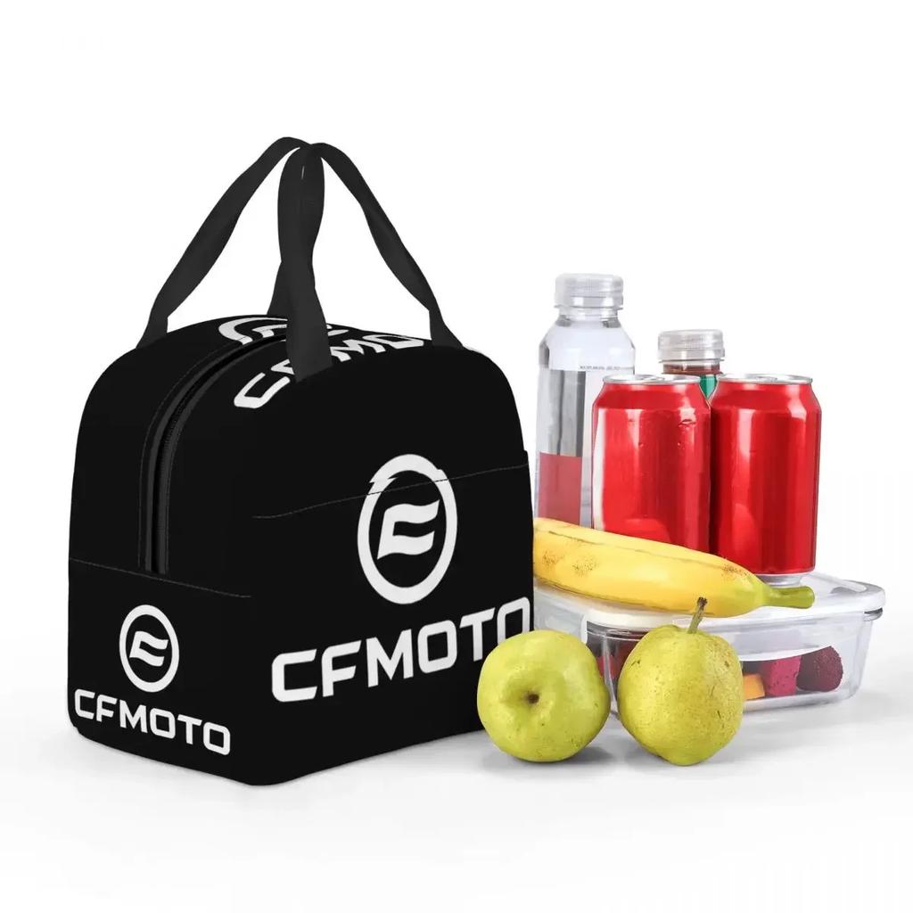 Cfmoto Motorcycle Insulated Lunch Bag for Kids School Cooler Thermal Food Box Tote Portable Lunch Boxes Container