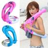 Inflatable Quick Inflation Rubber Ring Drifting Safety Buckle Swim Vest Dual Airbags Swimming Jacket For Kids Adult