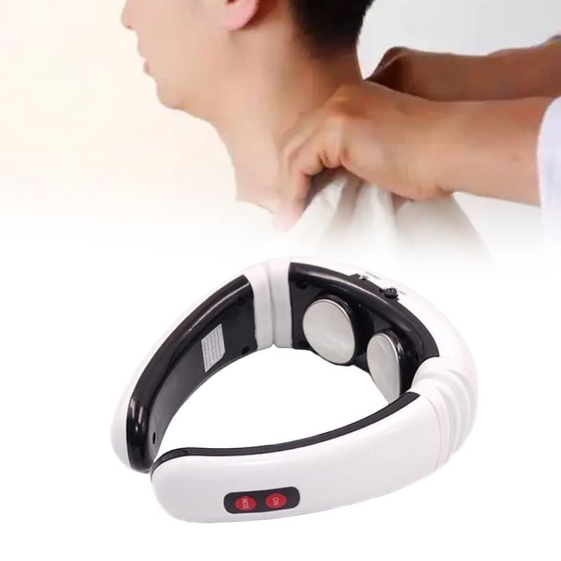Импульсный электрический шейный массажер, устройство для терапии плеч и шеи, инструмент для облегчения боли