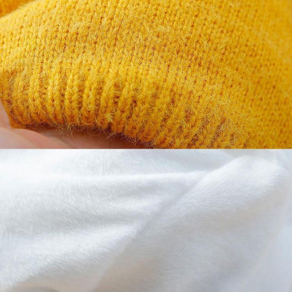 Neck Cover Baby Knitted Hat Keep Warm Bonnets Cute Bear Earflap Hat Toddler Boy Girl