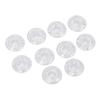 10Pcs Guitar Effect Pedal Footswitch Topper ABS Clear Single Pedal Footswitch Topper 10mm