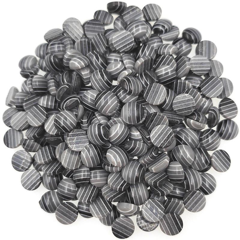 10Pcs National Flag Beads DIY Craft Supplies Shell Patch Candy Rainbow Stripes Decor Materials Resin Jewelry Accessories