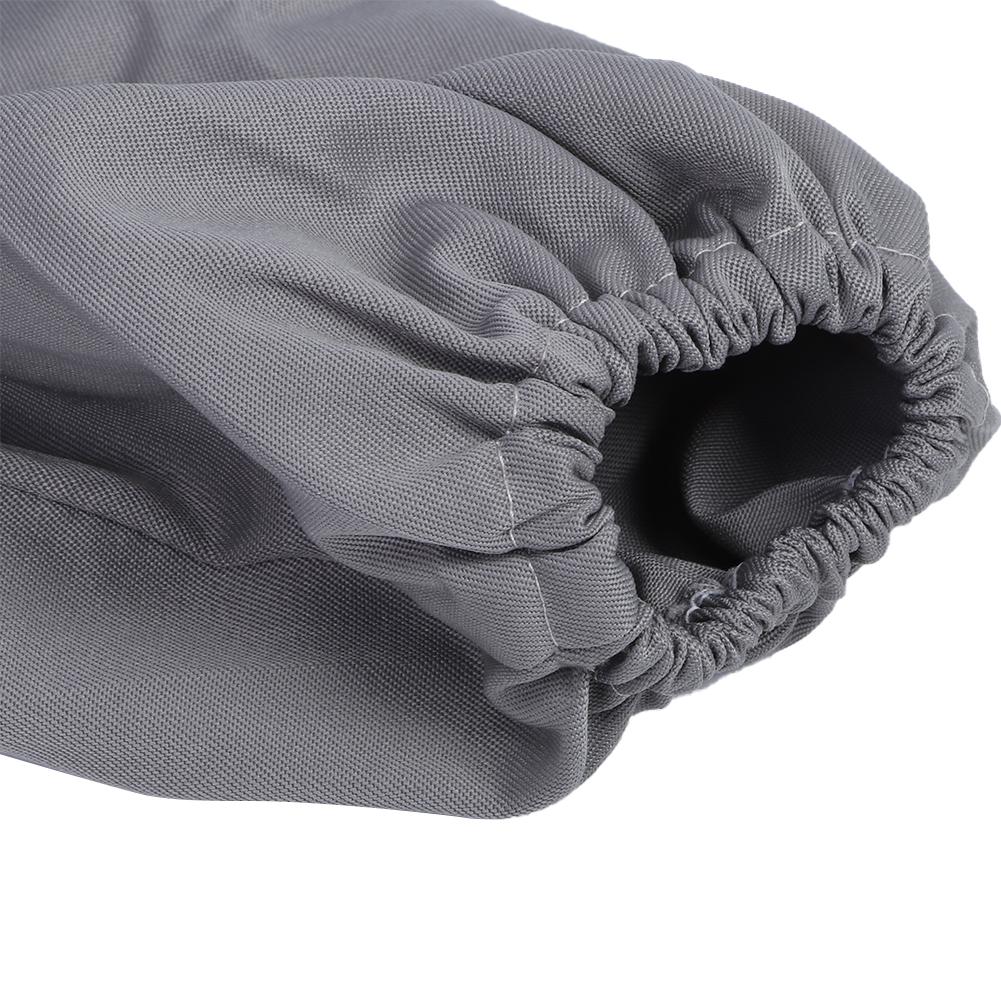 Beekeeping Protective Veil Jacket Bee Suit Smock with Double Zippers Beekeeper AccessoryGray