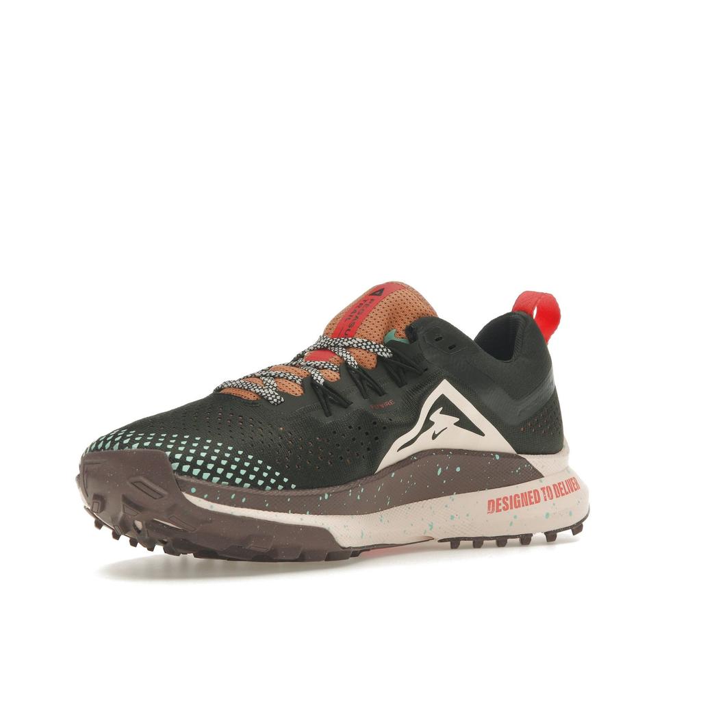 Nike React Pegasus Trail 4 Женские Sequoia Amber Brown Emerald Rise Guava Ice DJ6159-300