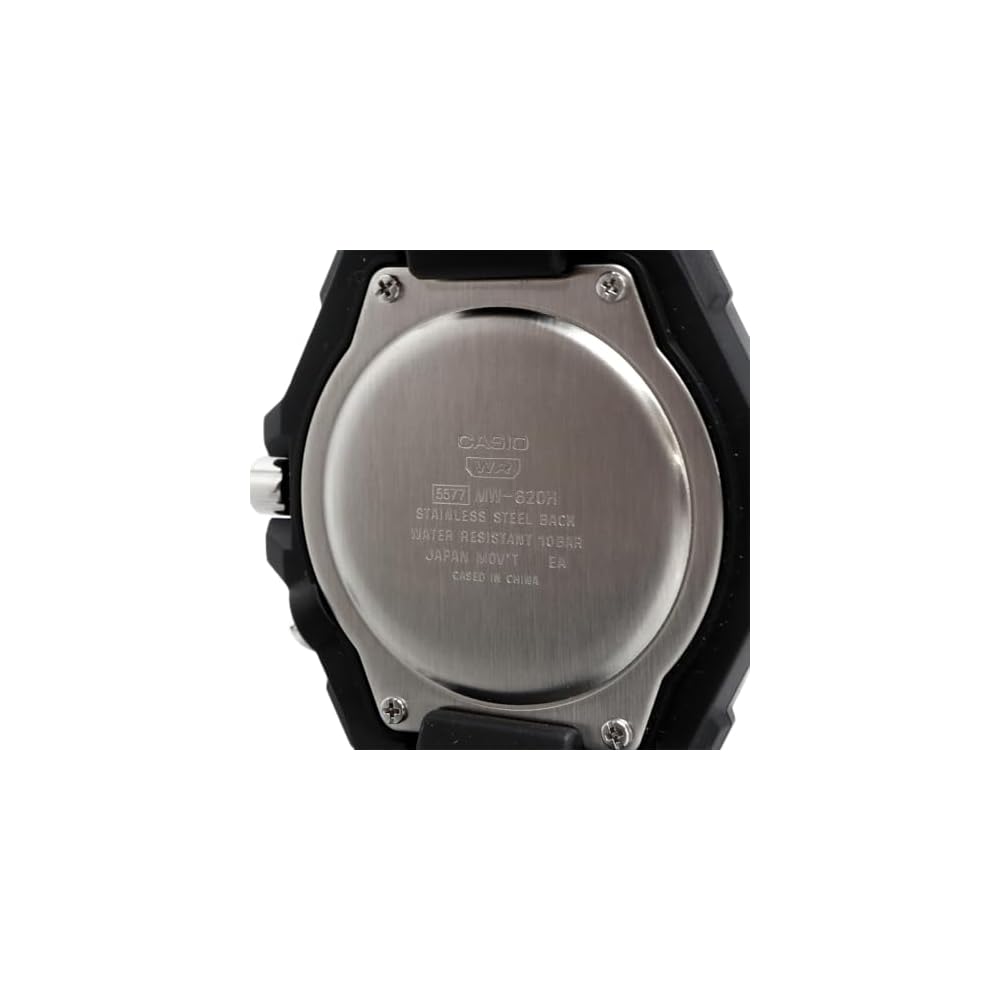 Casio Standard Analog Quartz Watch with LED Light MW-620H-2AV Men's Navy Blue Imported Model
