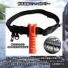 Держатель удочки Charmoon для мобильной рыбалки на талии 2, можно закрепить винтами. Ремень, детали, Langan, рыбалка, ремень, (черный)