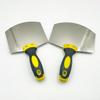 Stainless Steel Ash Shovel Arc Plaster Trowel Spatula Paint Feed Filling Scraper  Home