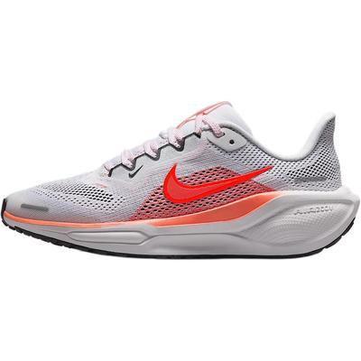 Кроссовки для детей Nike Air Zoom Pegasus 41 GS White Magic Ember Серый Черный Ярко-Алый FN5041-105