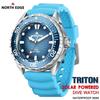 2025 New TRITON Solar Powered Dive Watch Men Luxury Quartz Watches For Men 316L Stainless Steel Case Waterproof 300M