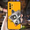 Cute Raccoon Case For Samsung Galaxy A34 A06 A05 A32 A16 A55 A36 A26 A54 A14 A22 A52 A35 A15 A53 A13 A56
