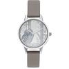 [OLIVIA BURTON] Женские часы Olivia Burton Веганские London Clay & Silver Snow Globe OB16SG10 [Параллельный импорт]