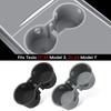 Car Console TPE Water Cup Holder Insert with Car Key Card Slot For Tesla Model Y 2021 2022 2023 2024 Model 3 2017-0223