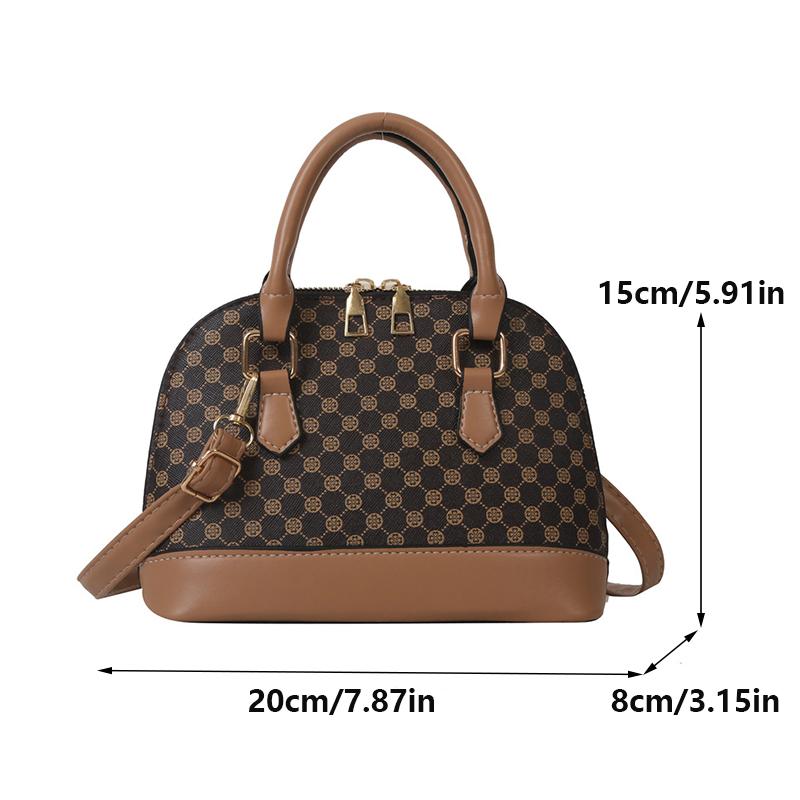 Fashion Shell Bag Ladies Small Pattern Design Purse and Handbag Single Shoulder Crossbody Bag For Women Daily Use CLE