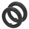 2 Pack 8 1/2x2 Curved Inner Tube + Tyre Tool Inflatable Thickened Reinforced Inner Tube for M365 Electric Scooter