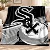 Chicago White Sox blanket Flannel Blanket Soft Cozy Plush Throw for Sofa Bed Lightweight Home Decoration Outdoor camping