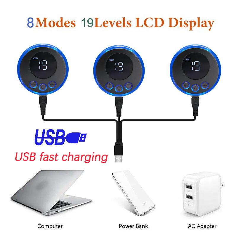 EMS Мышечный Стимулятор Тренажер для Пресса Мышечный Тоник USB Перезаряжаемый Электрический Массажер Нога Рука Живот Похудение Фитнес Тренировка Унисекс