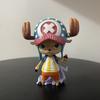 Фигурка Чоппера из One Piece, ПВХ, с улыбающимся лицом, для декора стола и автомобиля