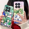Touhou Kochiya Sanae Mobile Phone Case for Xiaomi 15 14 13 12 Mi 11 T Ultra Lite Pro S X 5G Colour Printing Cover Luxury