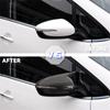 Для Kia Forte EX Седан 4-дверный Накладки на боковые зеркала заднего вида под карбон
