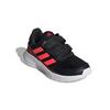 adidas Run C Удобные Дышащие Низкие Детские Беговые Кроссовки Черно-Розовые Для Детей Возрастом 3-7 Лет FW4013