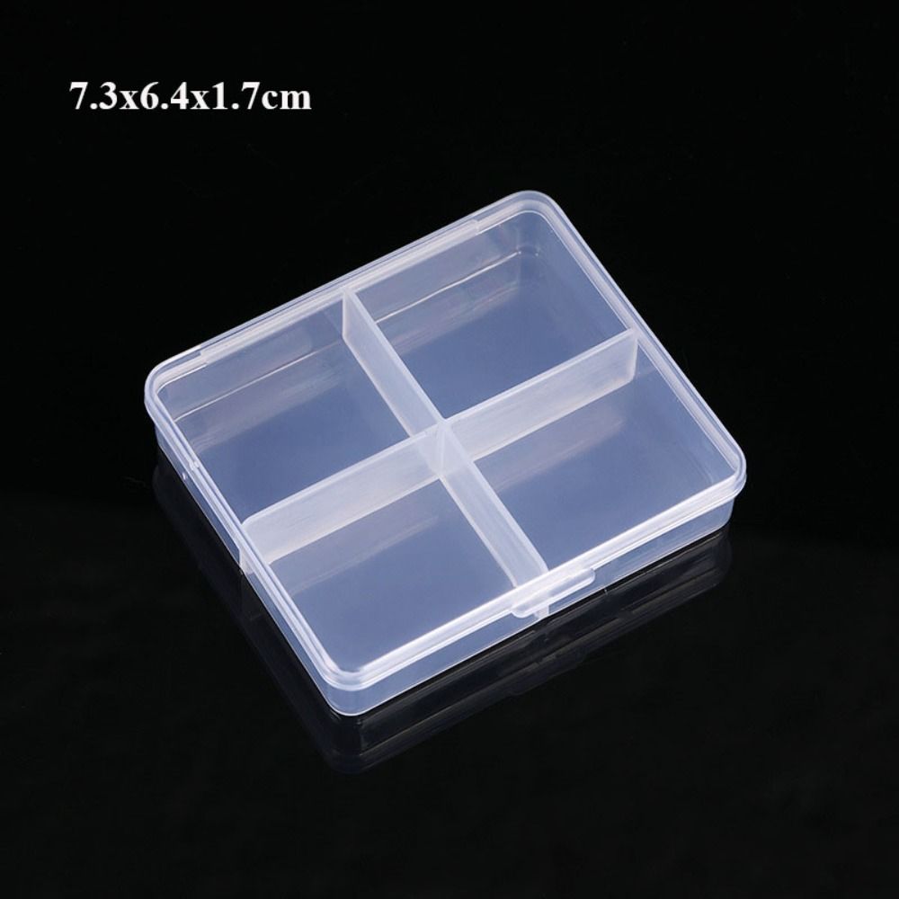 Пластиковый ящик для хранения, прозрачные упаковочные коробки, контейнер для горячих ювелирных изделий, бисер, держатель электроинструментов