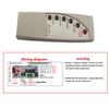 Electric Fan Circuit Control Universal Board Remote Control Board Air Conditioning Fan Control Panel Replacement
