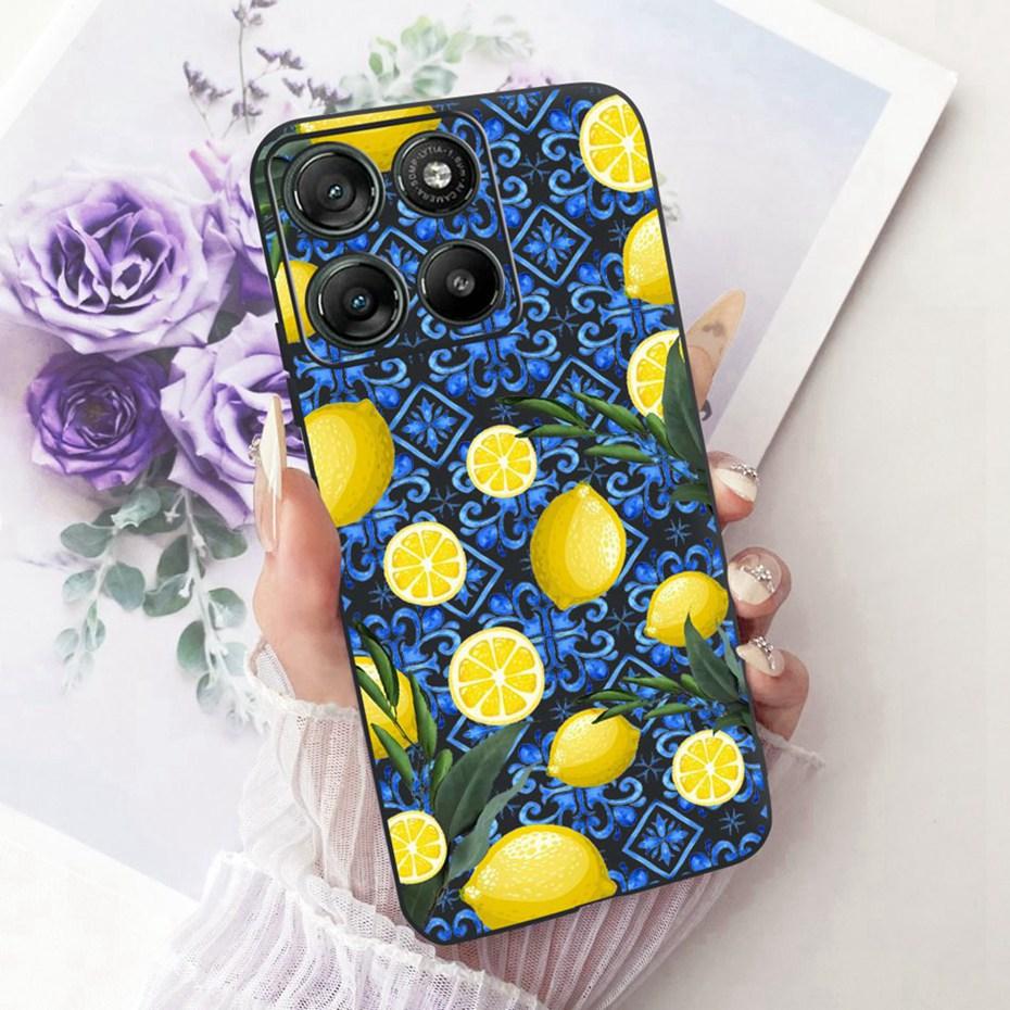 Модный Чехол с Буквой для Телефона Motorola Moto G77 G67 Задняя Крышка Для MOTO G67 G77 5G Мягкие Черные Силиконовые Чехлы