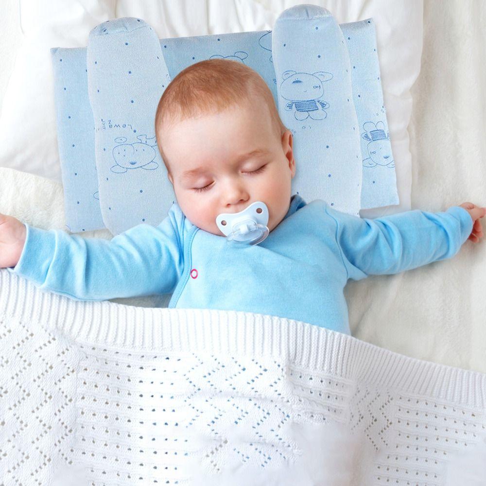 Soft Sleeping Support Newborn Positioner Pillow Infant Pillow Anti-Roll Cushion Baby Pillow
