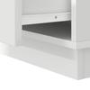 Nightstand Set of 2 White 39 x 34.5 x 50 cm Particleboard