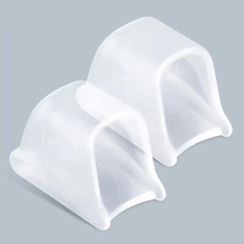 2 шт. Корректор молоткообразного пальца для скрюченных пальцев, поднятия согнутых и когтеобразных пальцев, кончики и подушечка для ногтей на пальцах ног