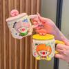 Birthday Gift Girls Cute Coffee Cup Milk Fufu Ceramic Mug Children Large Capacity Breakfast Milk Cup