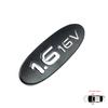 ESP573 Black 1.6 16V Logo Badge Monogram Emblem for Renault Megane MK1 I 1996-2004 Scenic JA0/1 1996-2001 RX4 7700432873